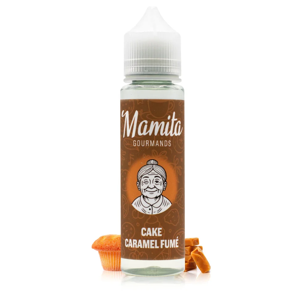 Mamita - Cake Caramel Fumé 0mg 50ml - Biarritz Lab